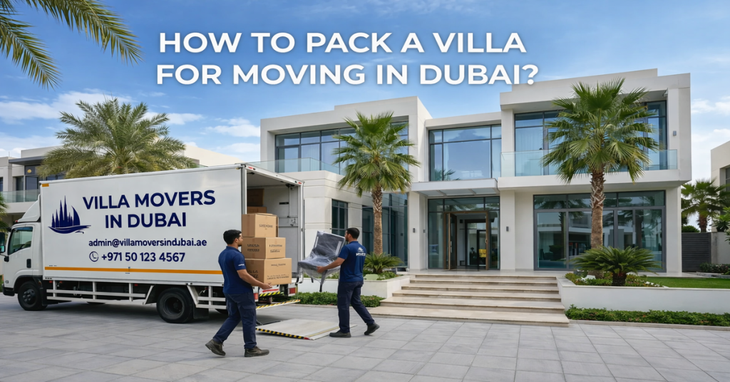 Villa Movers in Dubai